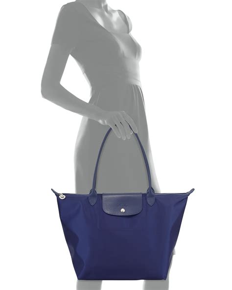 Longchamp large nylon tote